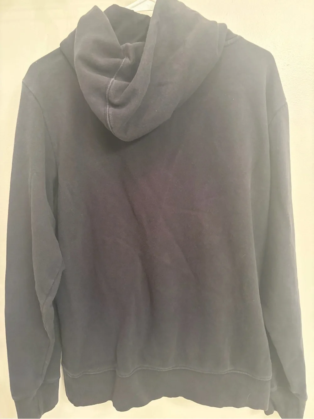 The North Face Men’s Black Pullover Hoodie with Large Logo medium